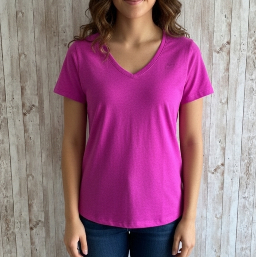 Women's Nike Purple Athletic T-Shirt Size M
